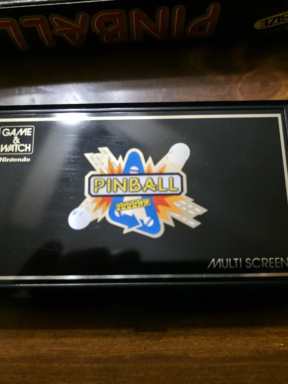 Nintendo Game & Watch Pinball Pocketsize Complete Tested And Working